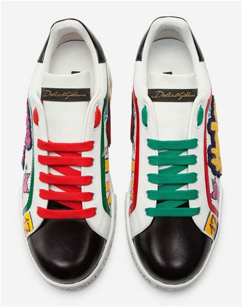 dolce and gabbana sneakers cheap|dolce and gabbana colorful sneakers.